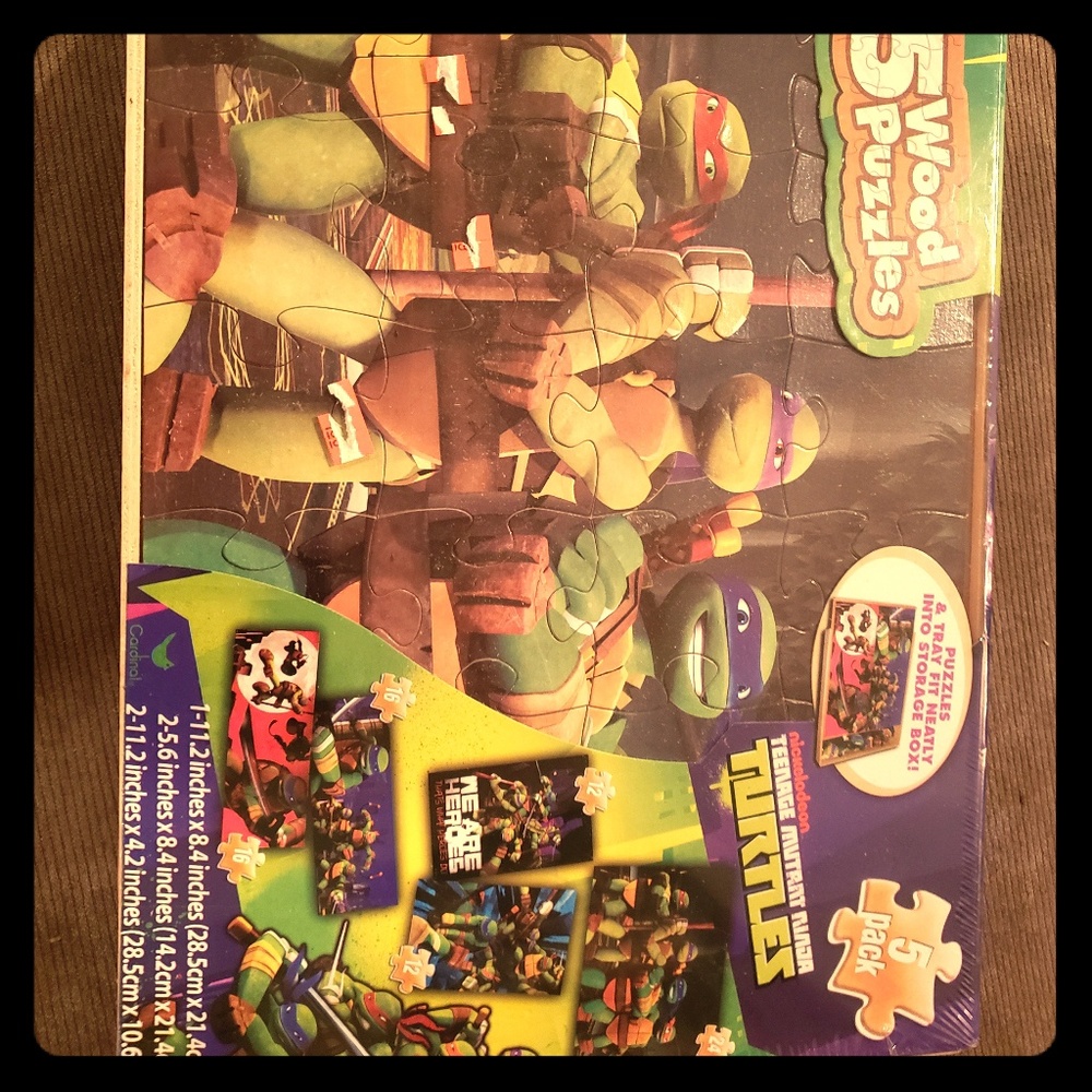 Teenage Mutant Ninja Turtles Puzzle Set TMNT NEW
